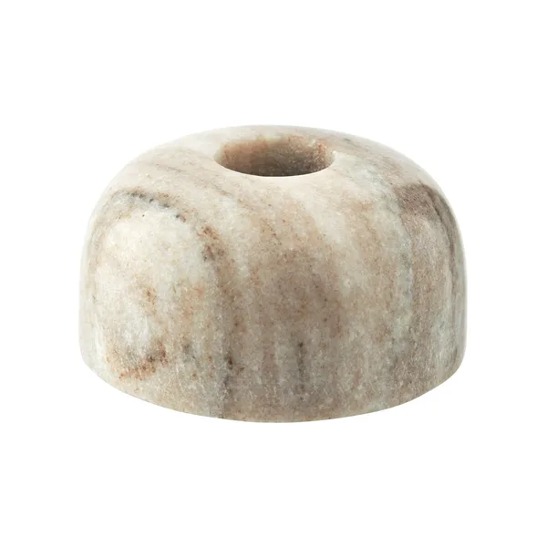 Marmilla ljusstake Ø7,5 cm, Light brown