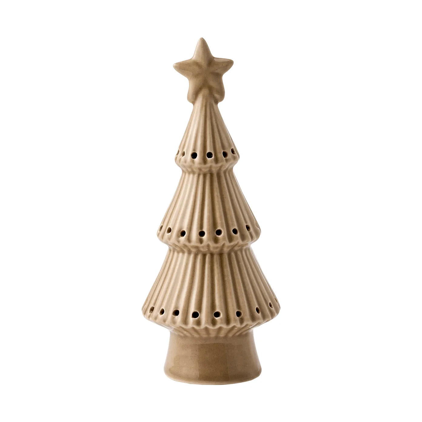 Lene Bjerre Mythel LED træ dekorationstilbehør Beige, 7x7xH17,2 cm