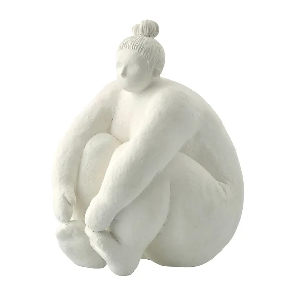 Serafina dekoration kvinna sittande 24 cm
