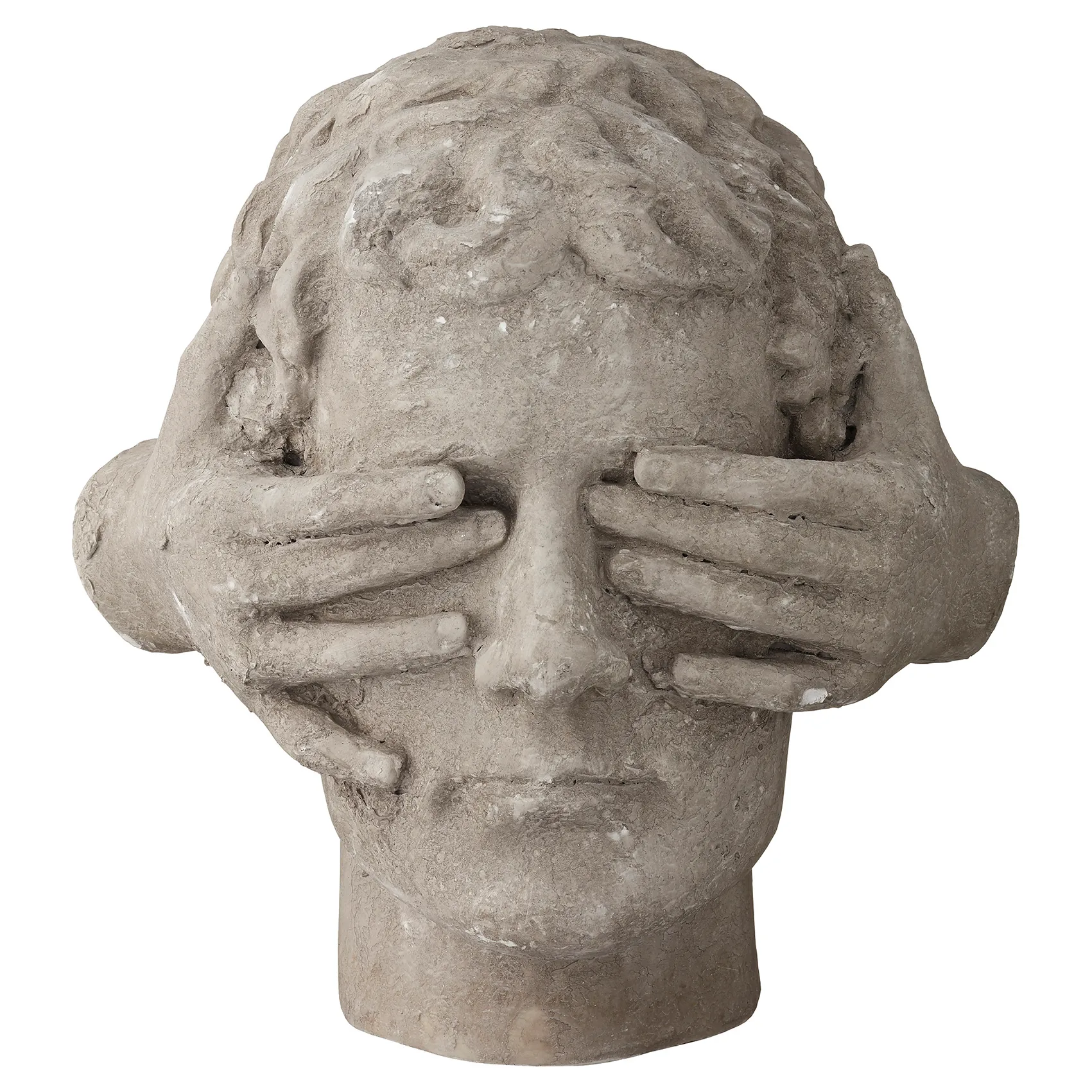 Lene Bjerre Serafina hoved 30 cm Monument grey (grå) billede