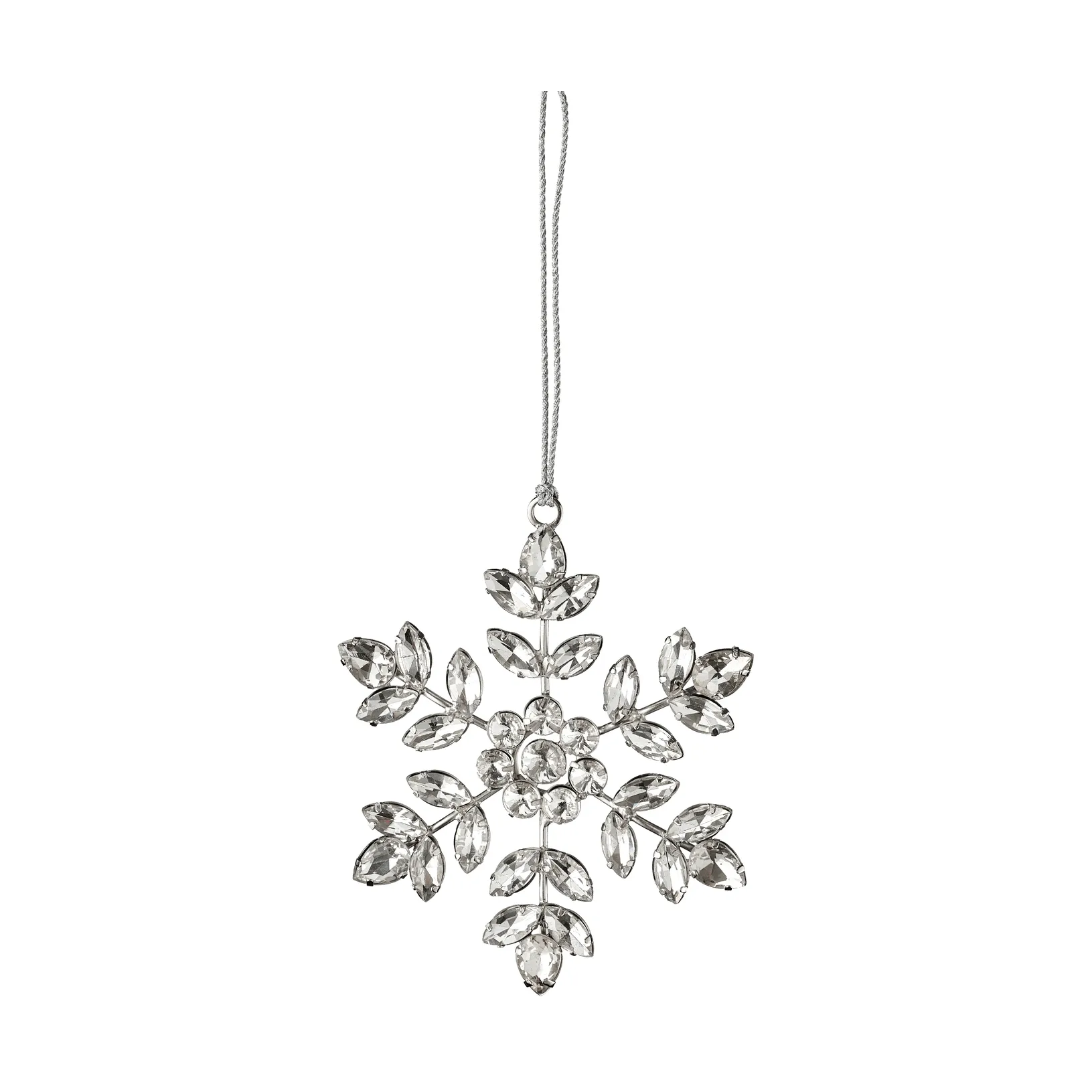 Lene Bjerre Suspension décorative flocon de neige Ada Argenté, cm — vue 3
