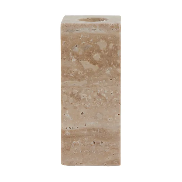 Travina ljusstake 10 cm, Linen