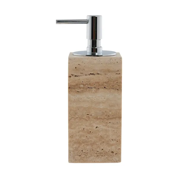 Travina tvålpump 6,5x6,5 cm, Linen