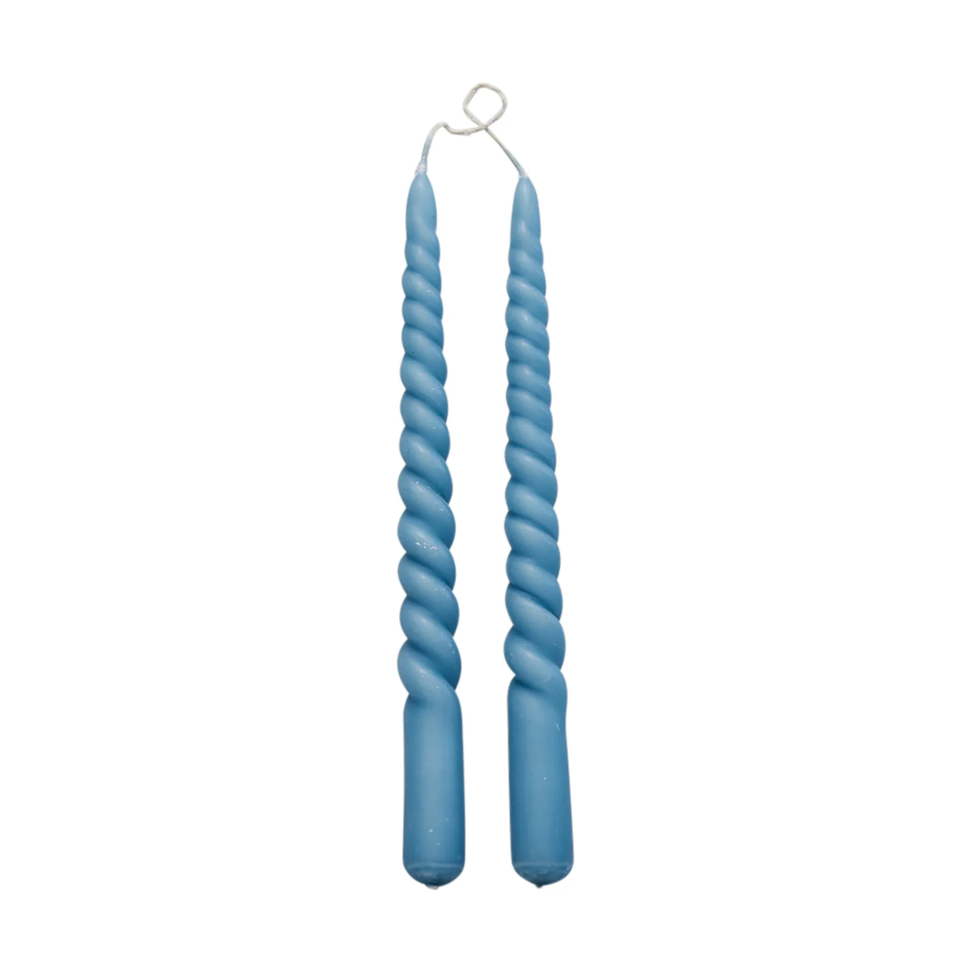 Lene Bjerre Twisted snoet lys tofarvet 25 cm 2-pak F. Blue billede