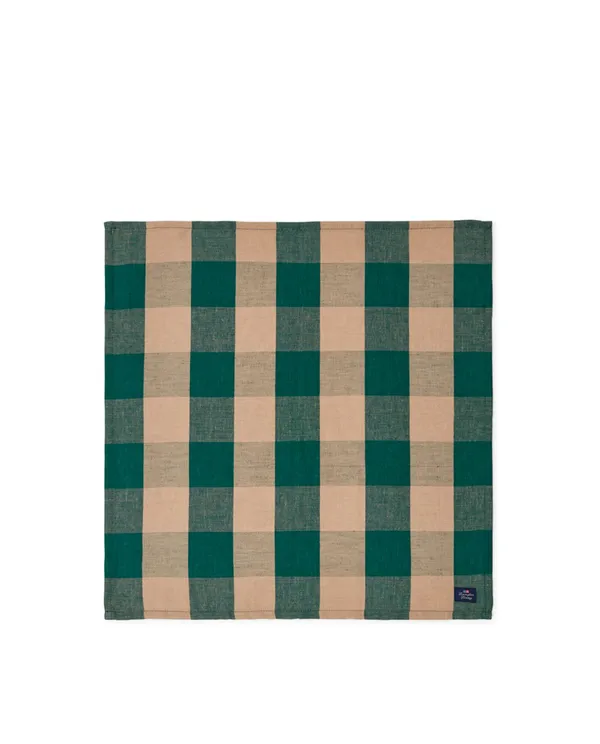 Checked servett 50x50 cm