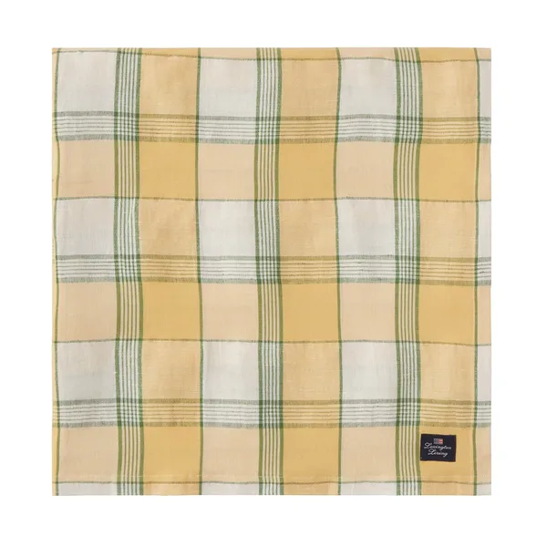 Easter Linen/Cotton bordsduk 150x250 cm, Yellow