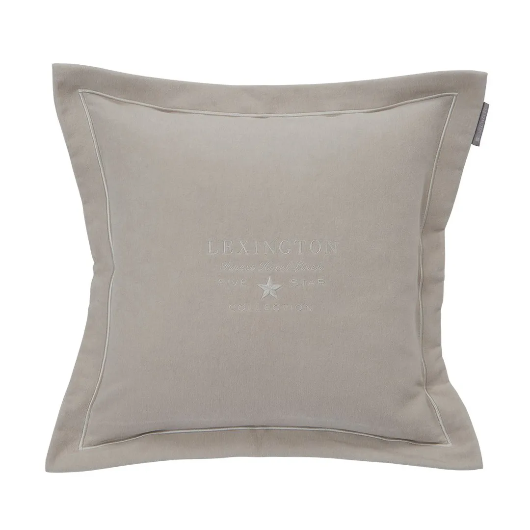 Lexington Housse de coussin Hotel Velvet cm Beige