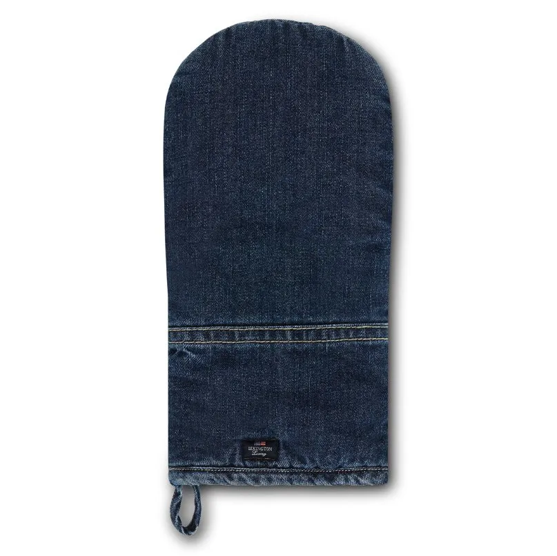 Lexington Icons Denim grillhandske Denim blue billede