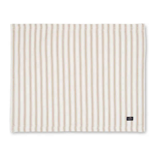 Icons Herringbone Striped bordstablett 40x50 cm, Beige