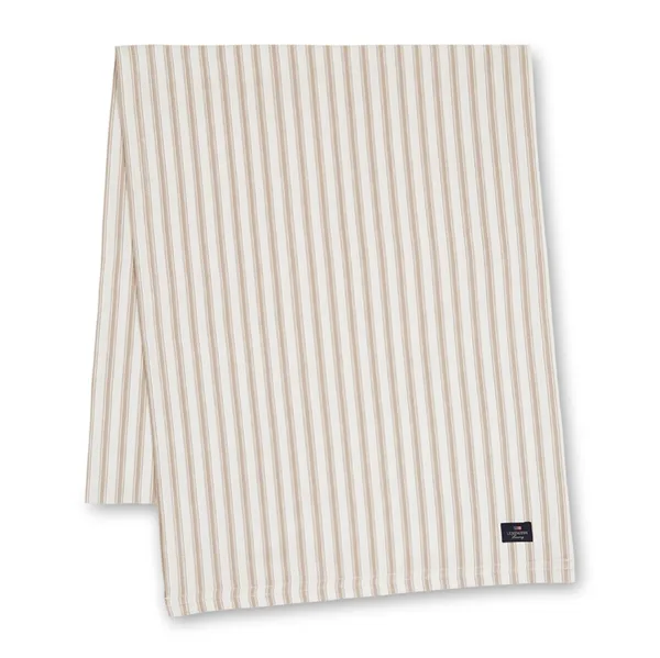 Icons Herringbone Striped löpare 50x150 cm, Beige