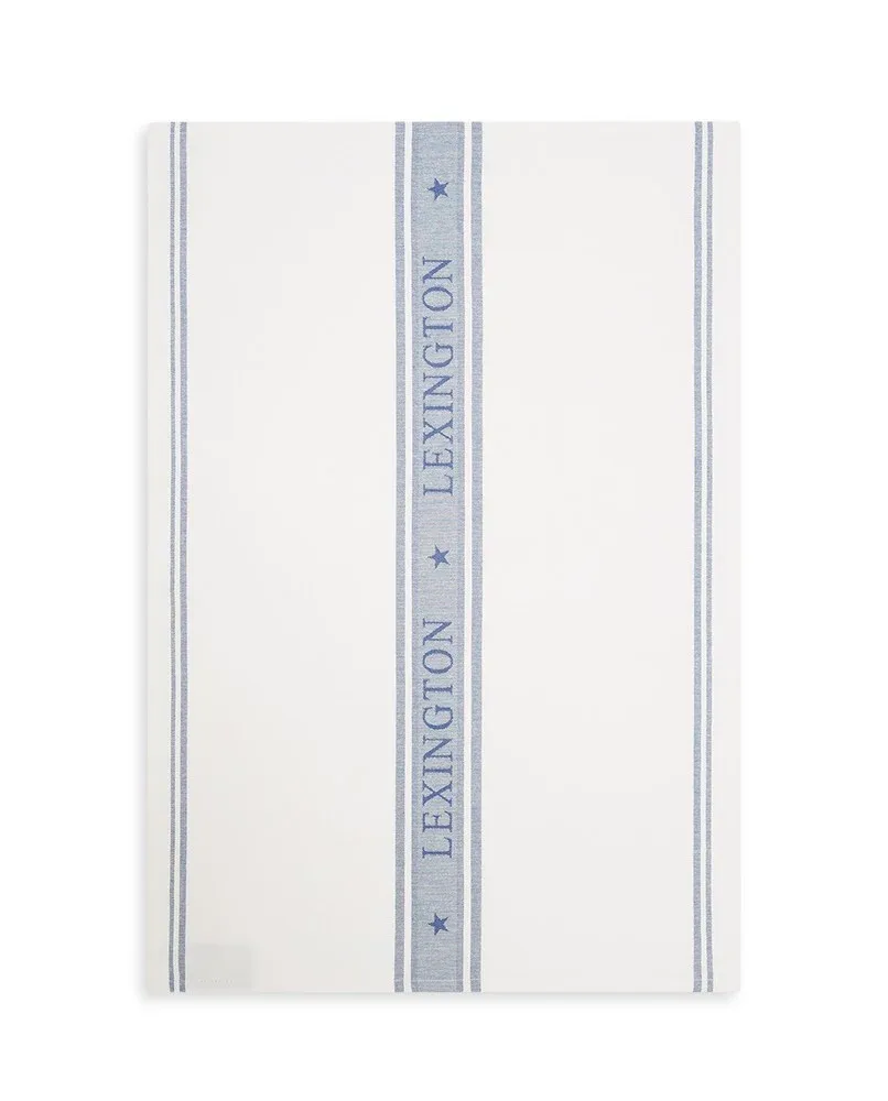 Lexington Icons Jacquard Star køkkenhåndklæde 50x70 cm Blå