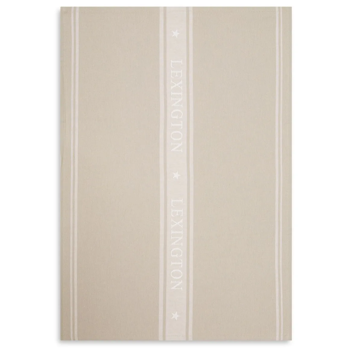 Lexington Icons Star viskestykke 50x70 cm Beige/White