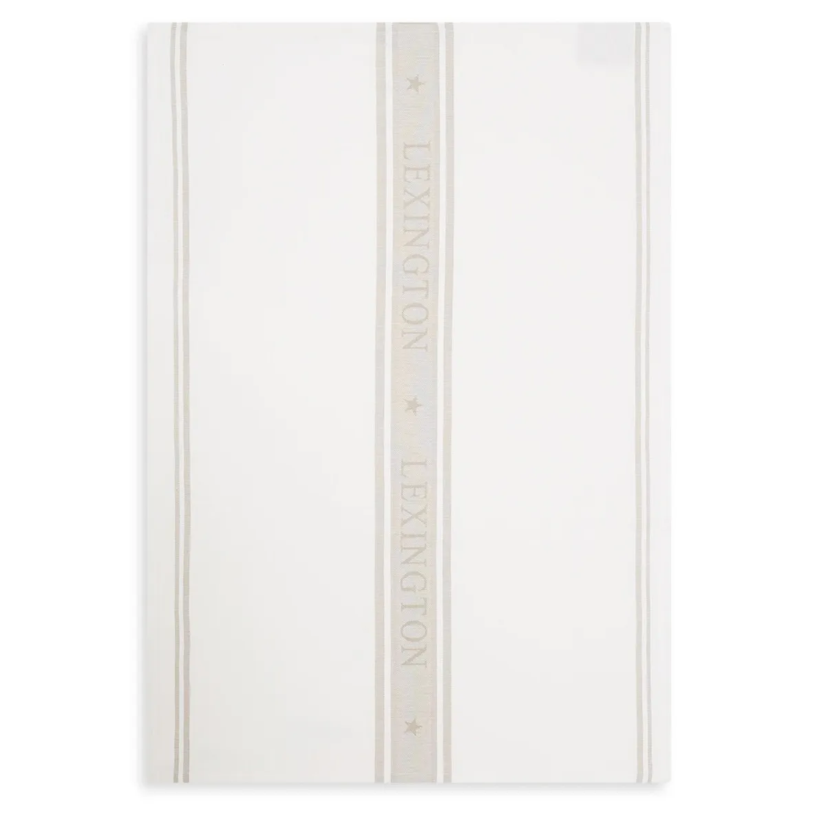 Lexington Icons Star viskestykke 50x70 cm White/Beige