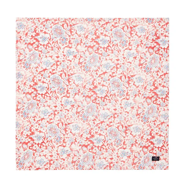 Printed Flowers Recycled Cotton tygservett 50x50 cm