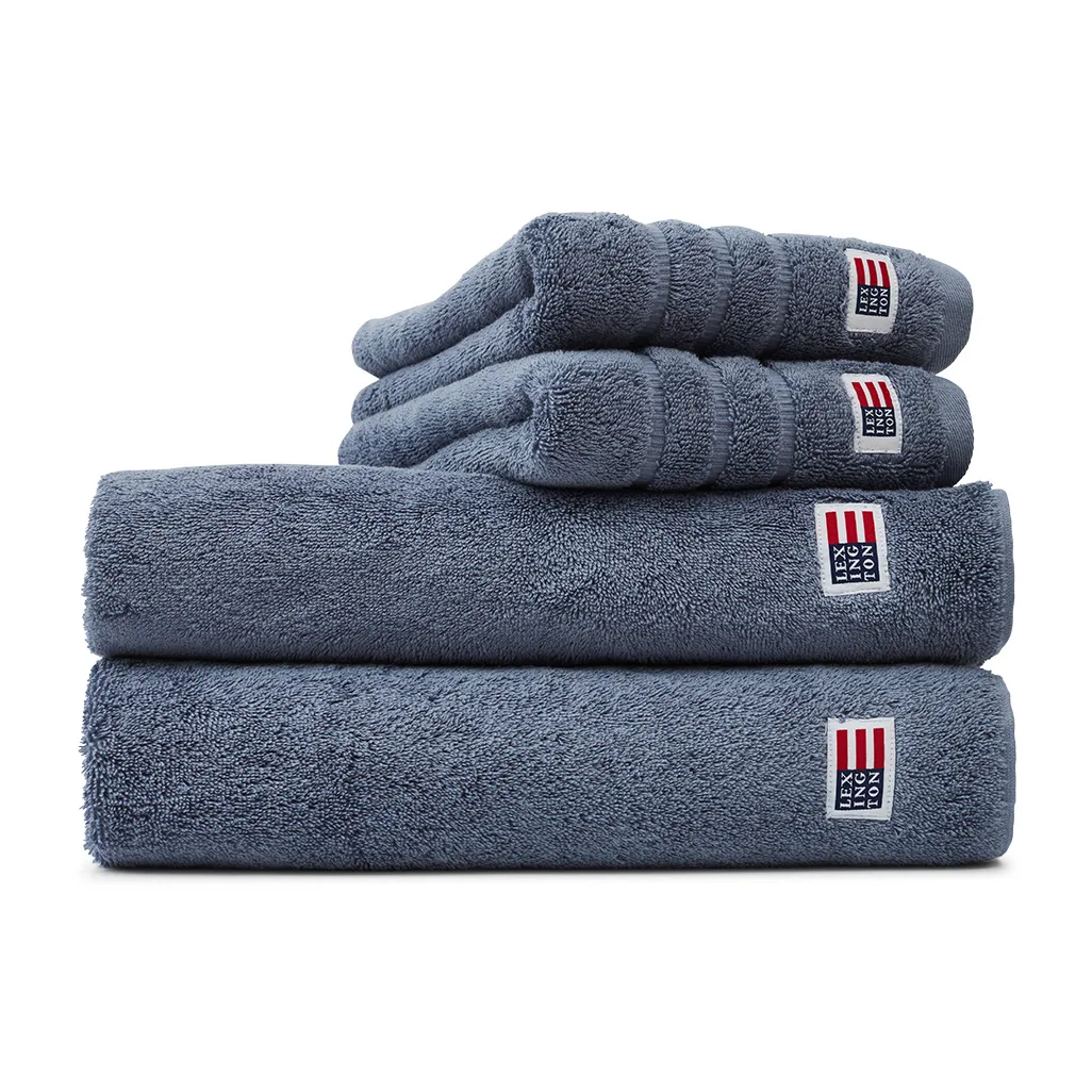 Lexington Serviette de bain Icons Original cm Steel Blue