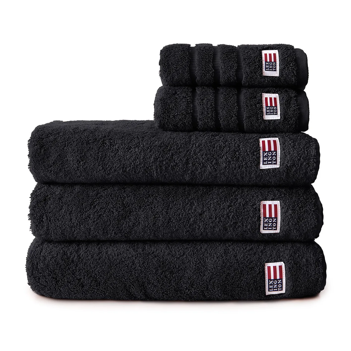 Lexington Serviette de bain Icons Original cm Black — vue 3