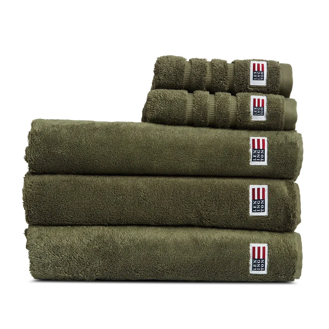 Lexington Serviette Icons Original cm Dusty olive — vue 3