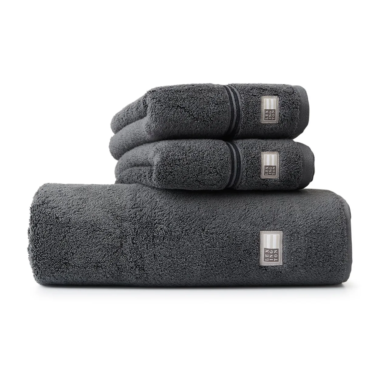Lexington Serviette Lexington Hotel cm Gris-gris foncé