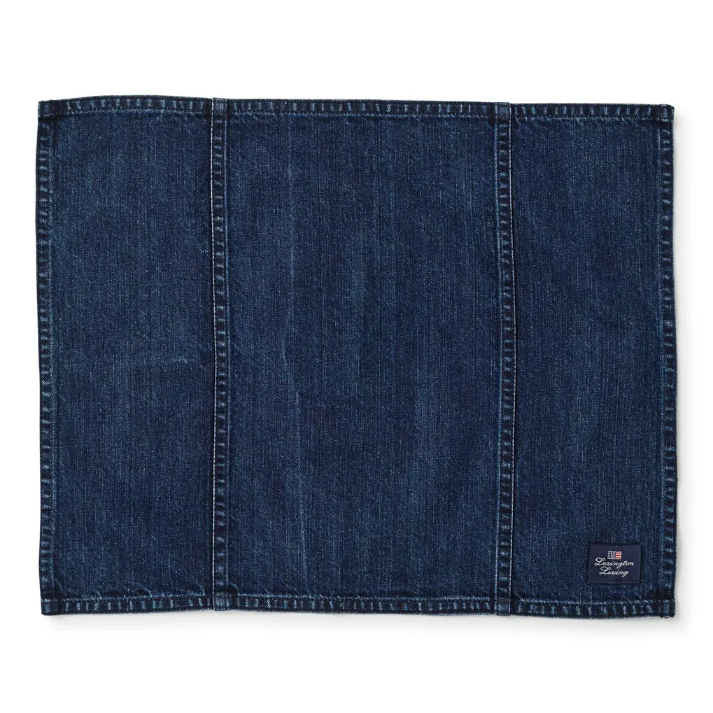 Lexington Set de table Icons Denim cm Denim blue