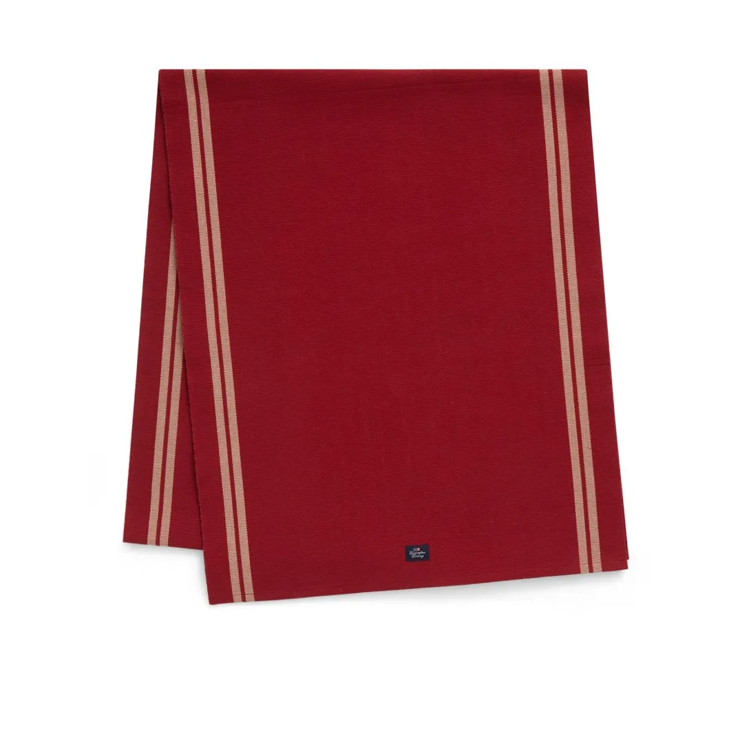 Custom Rib Runner Side Striped Organic Cotton Rib runner 50x250 cm from Lexington ...