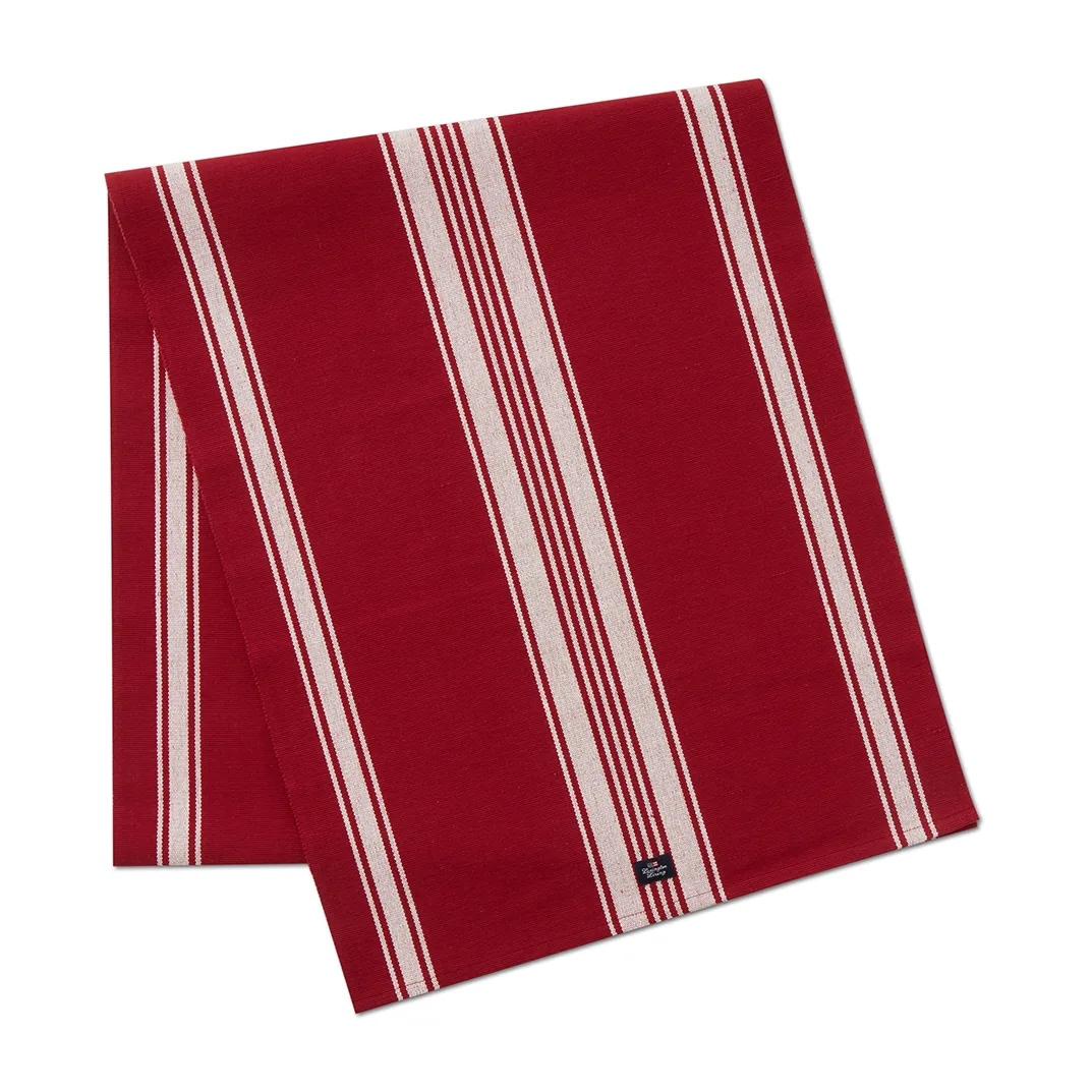 Custom Rib Runner Striped Organic Cotton Rib table runner 50x250 cm from Lexington ...