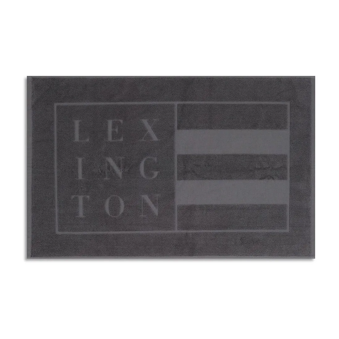 Lexington Tapis de salle de bain Lexington Hotel cm Dark gray