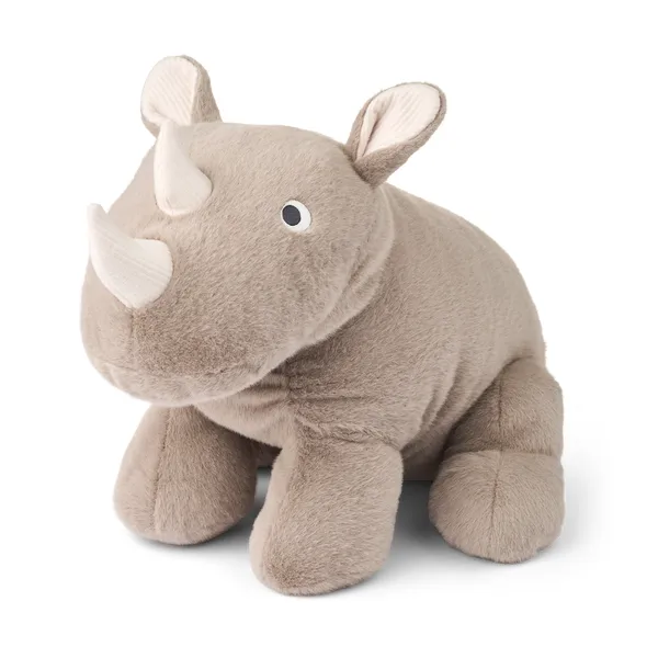Barnaby Rhino gosedjur noshörning large, Stone