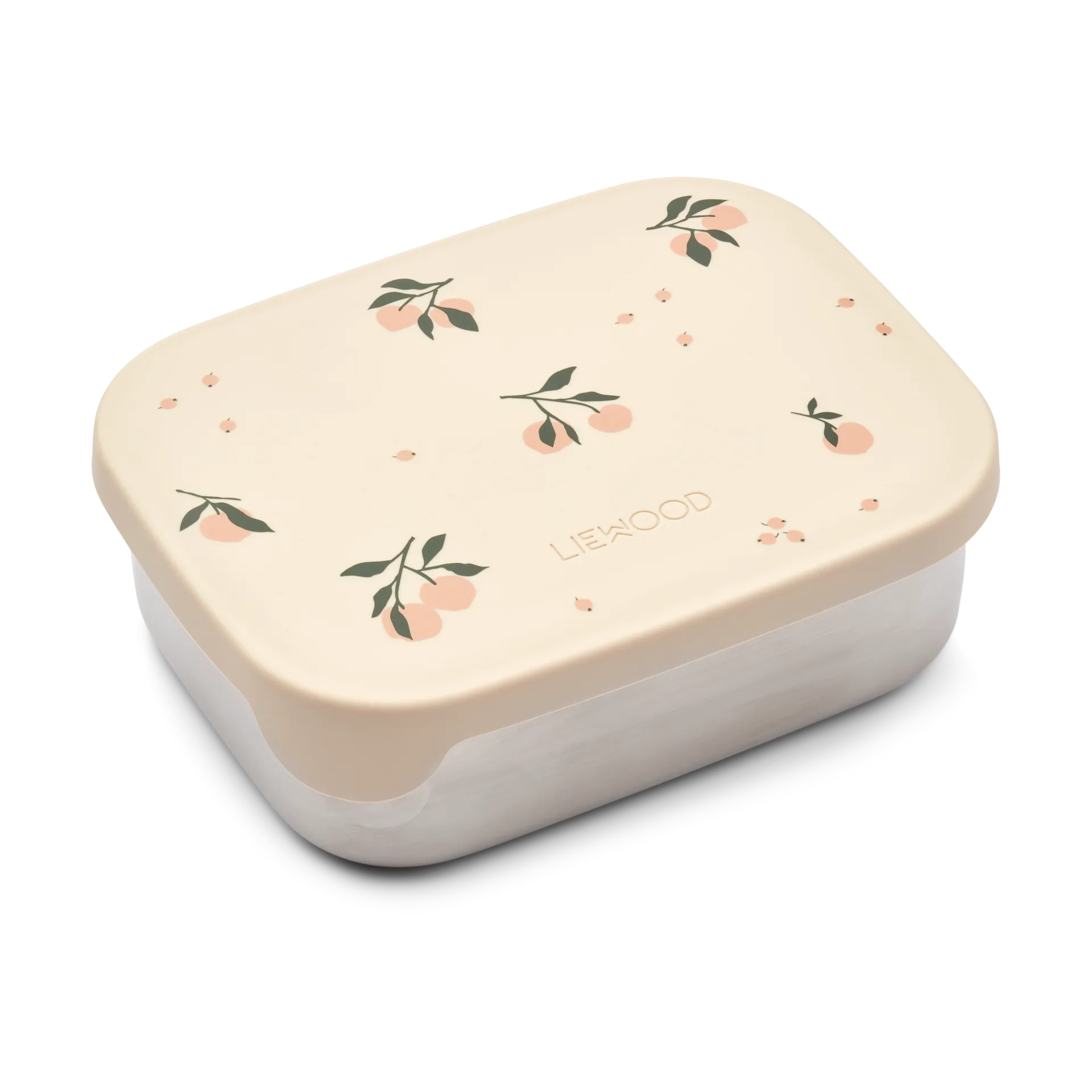 Liewood Boîte à lunch Arthur 13,5x17 cm Peach-Sea shell mix