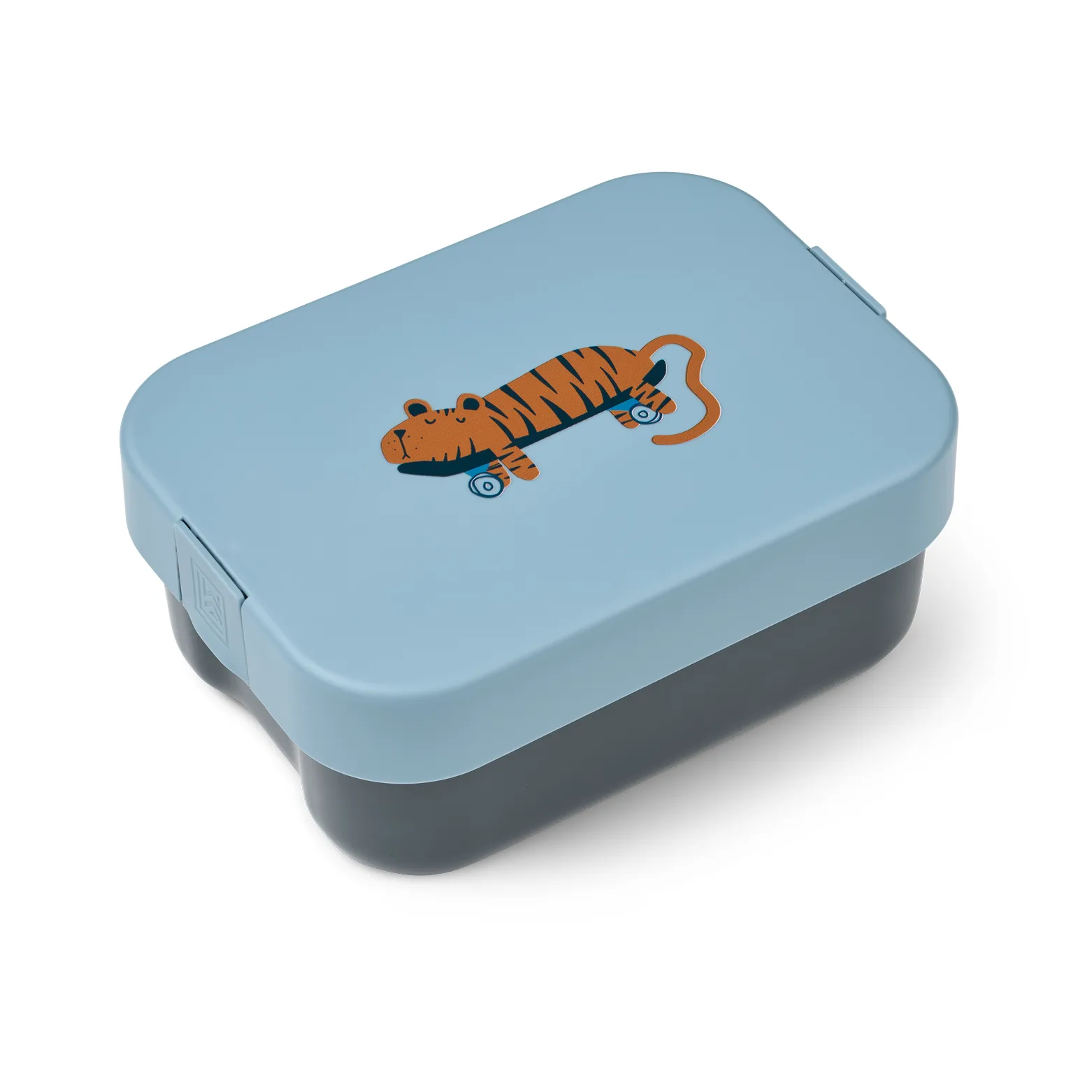 Liewood Boîte à lunch Kamil 19,7x14,1 cm Tiger-beach blue