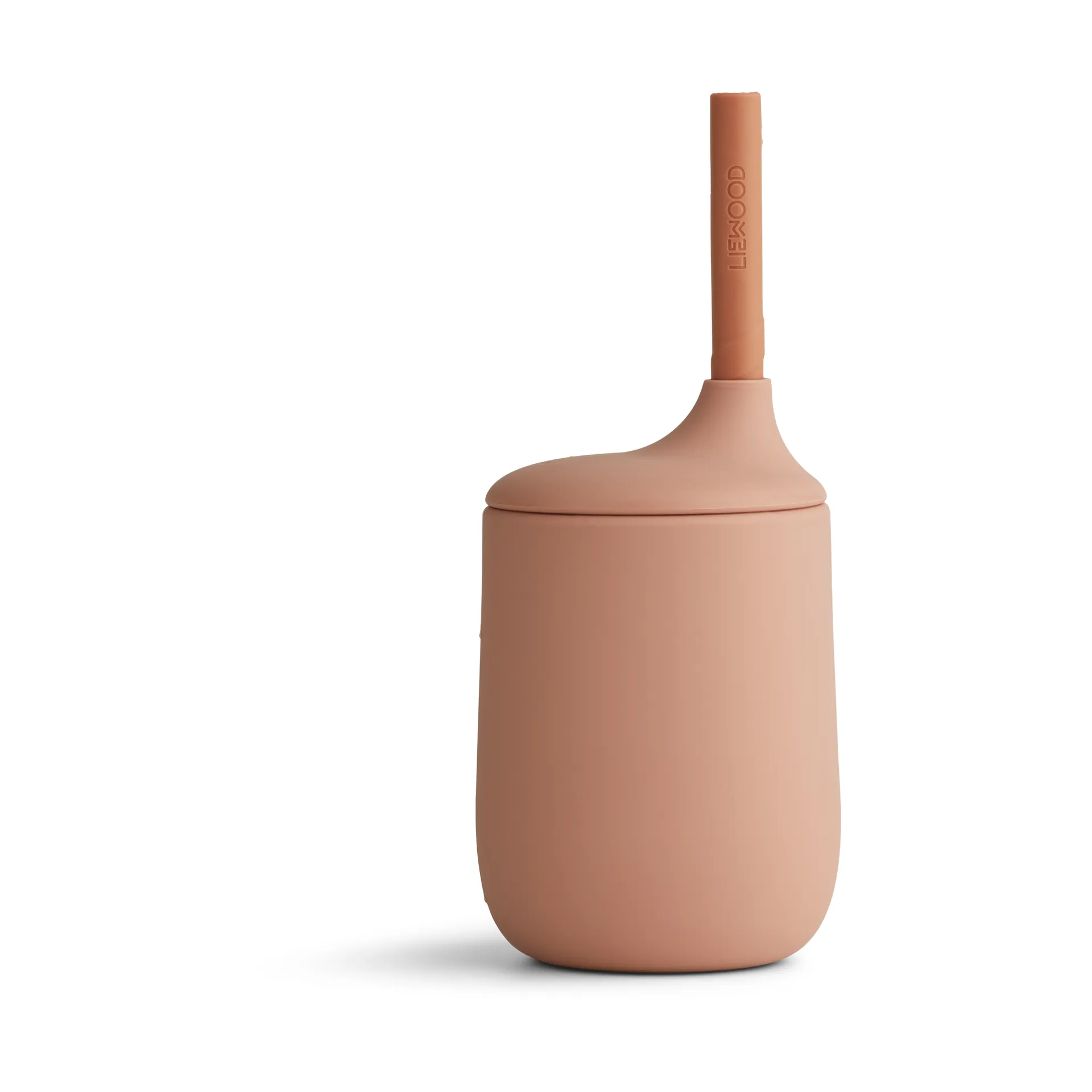 Liewood Ellis sippy cup pipmugg med sugr&ouml;r 23 cl Dark rose-terracotta mix