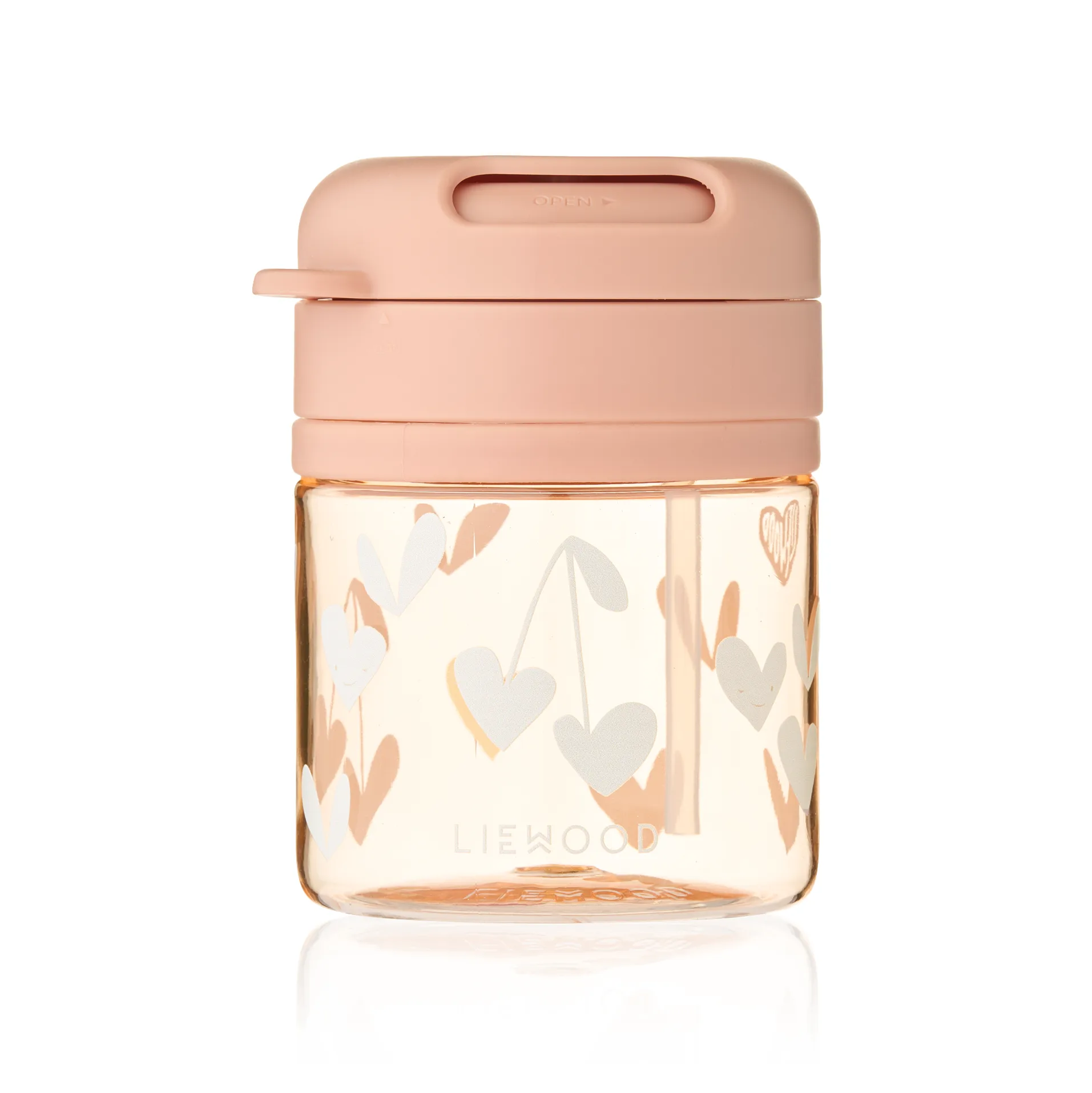 Liewood Pavia Sugerørskop - Tritan - 280ml - Sweethearts/Pale Tuscany