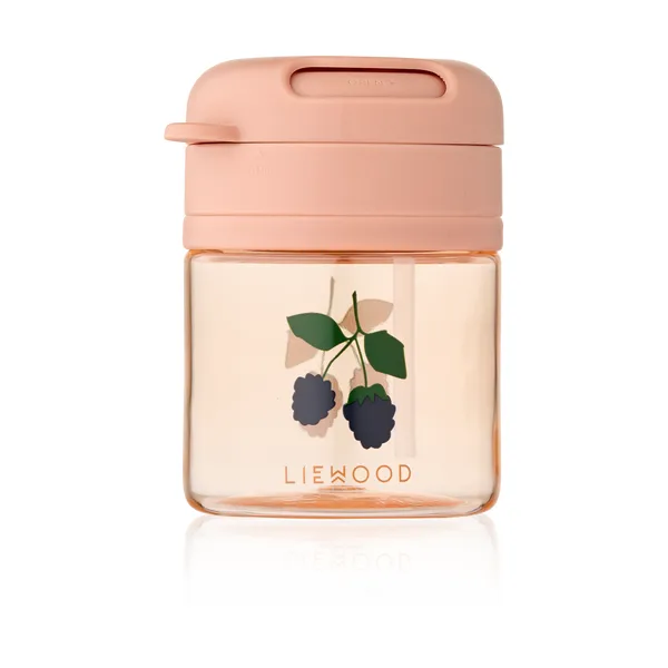 Pavia mugg med sugrör, Berry-Pale Tuscany, 28 cl