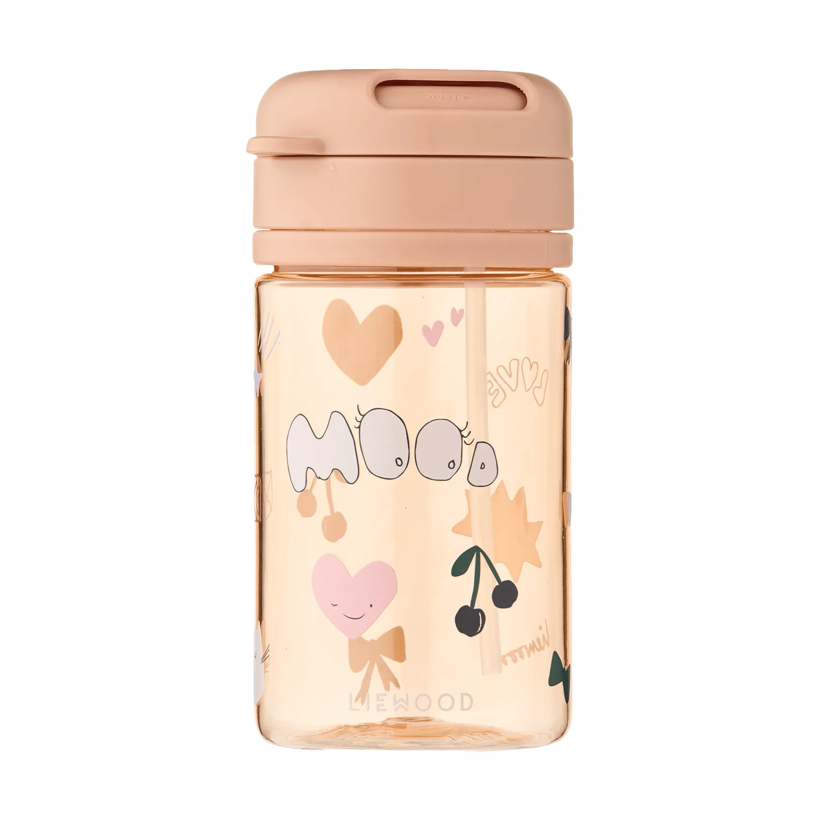 Liewood Pavia mugg med sugrör Mood-pale tuscany