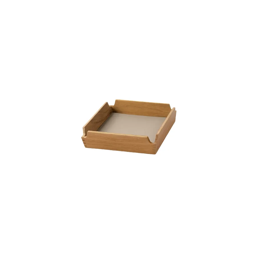 LIND DNA Airy Nupo bakke Clay crown-teak, mini