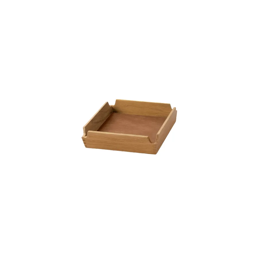 LIND DNA Airy Nupo bakke Nature-teak, mini
