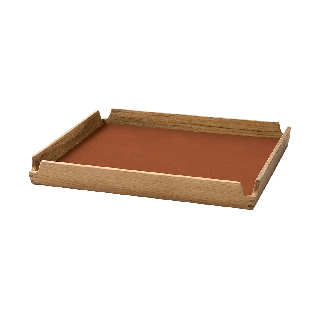 LIND DNA Airy teakbakke square s Nupo nature