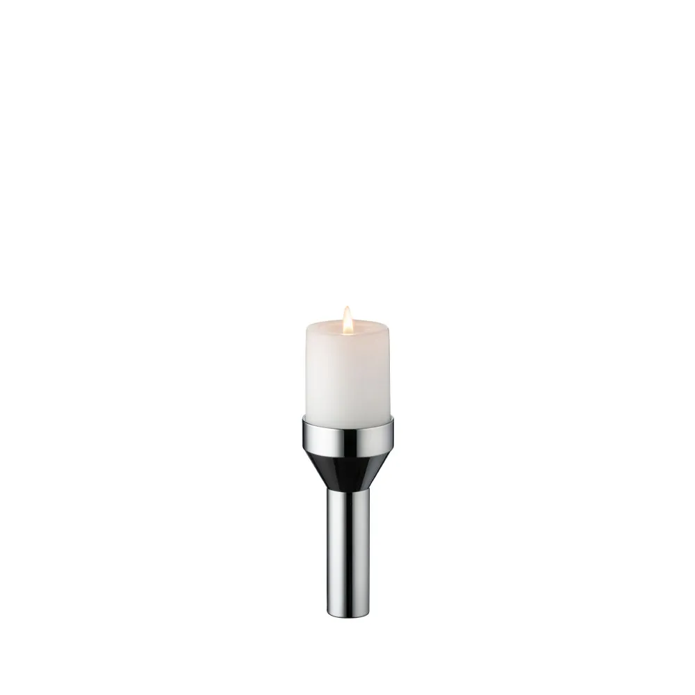 LIND DNA Bougeoir Curve chrome, pillar