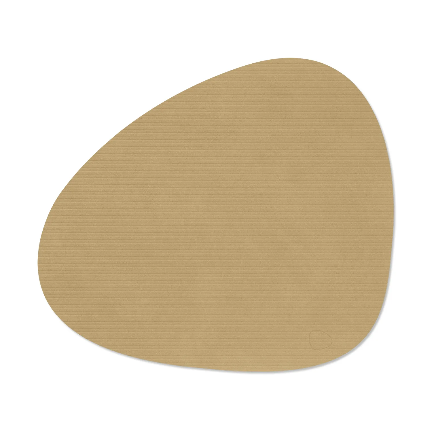 LIND DNA Corduroy dækkeserviet curve L Khaki