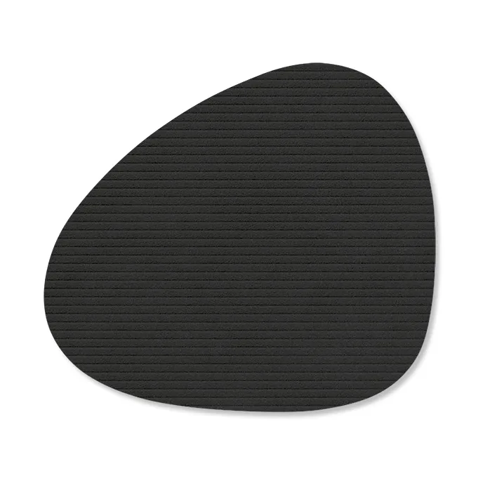 LIND DNA Corduroy glasbrikker curve Black ink