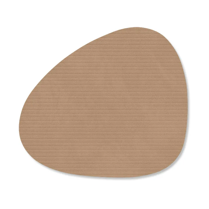 LIND DNA Corduroy glasbrikker curve Nougat