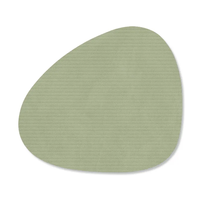 LIND DNA Corduroy glasbrikker curve Olive Green