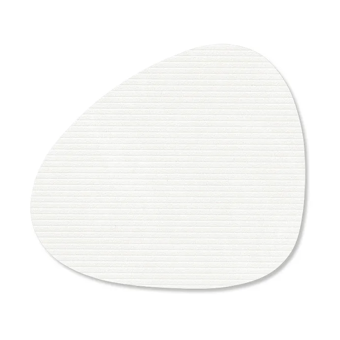 LIND DNA Corduroy glasbrikker curve Pure white