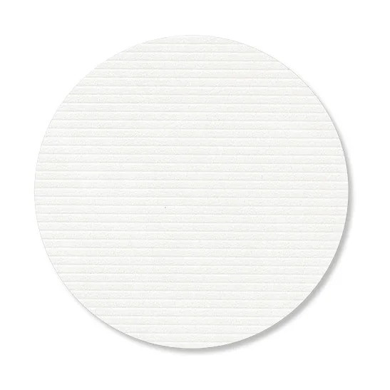 LIND DNA Corduroy glasbrikker Pure white, circle