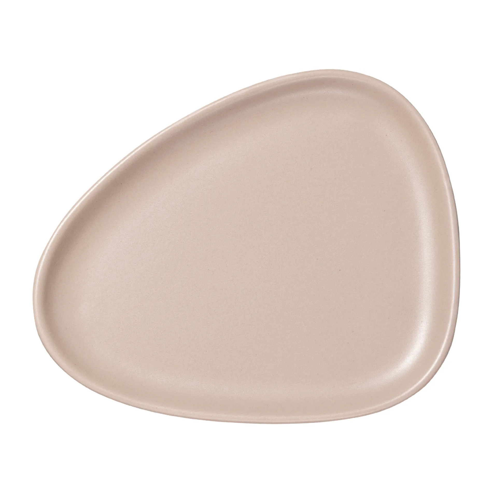 LIND DNA Curve Stoneware asiet 19x22 cm Sand