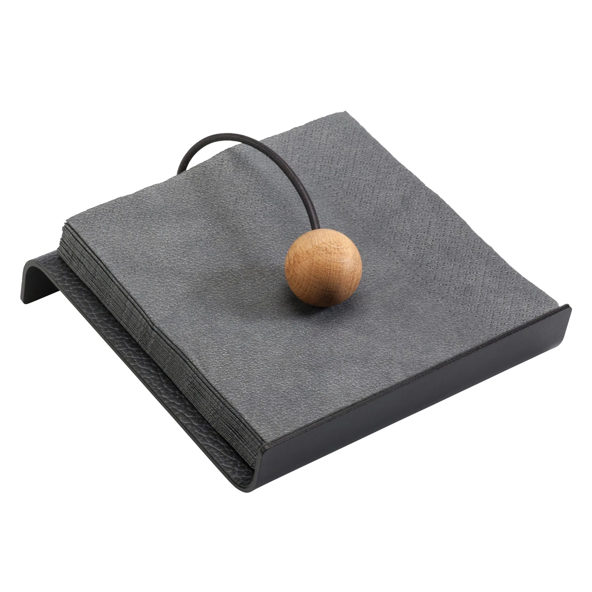 LIND DNA Hippo String servietholder Sort-antracit