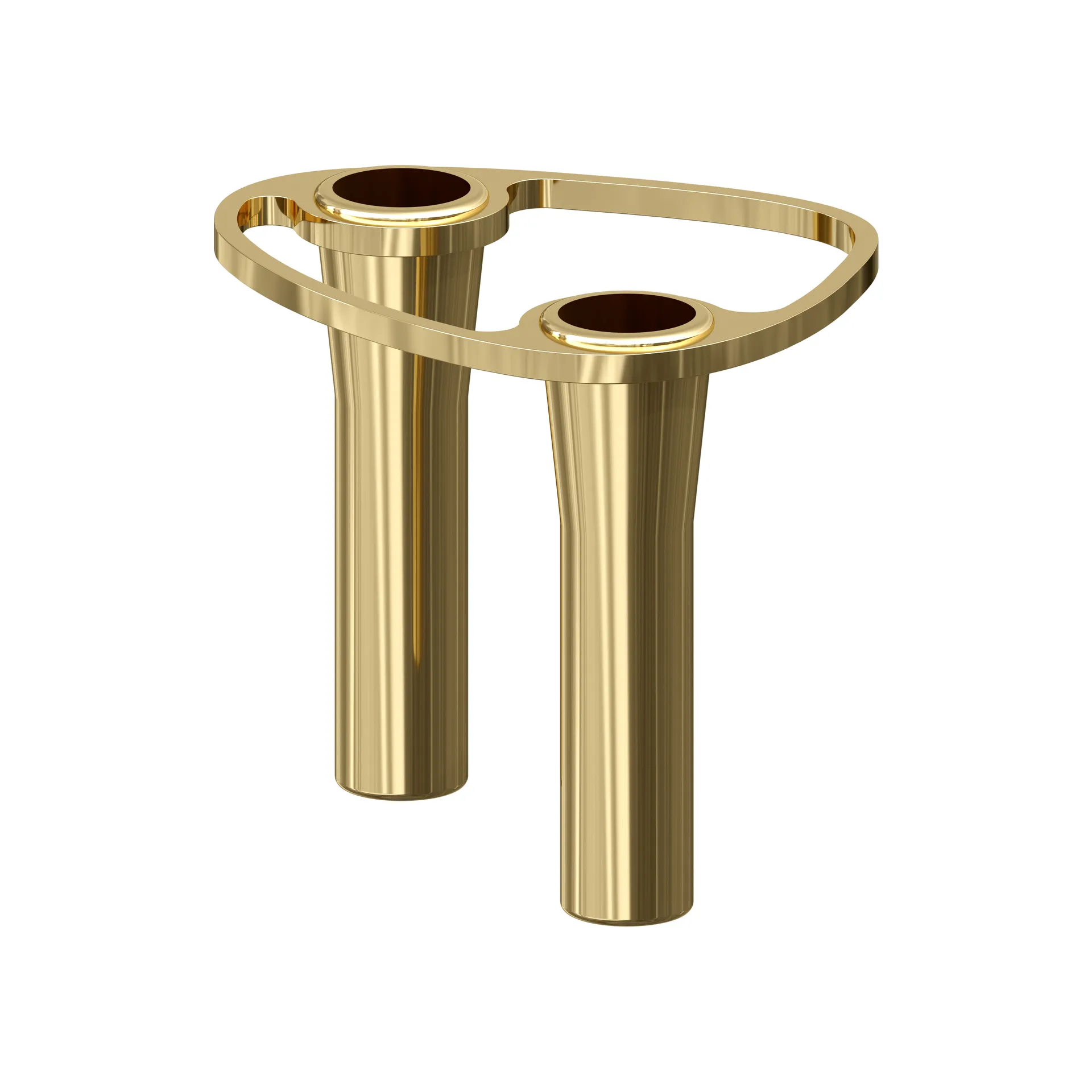 LIND DNA Lind Curve kombinerbar lysestage 24K guldbelagt Double