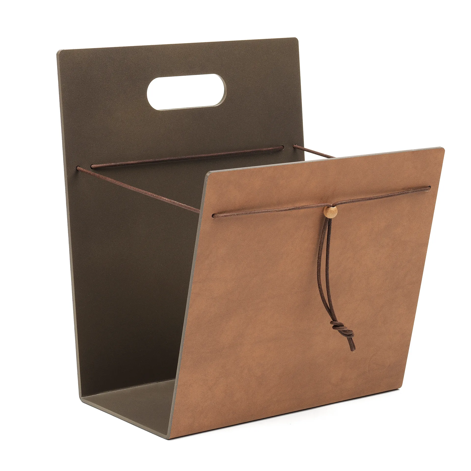 LIND DNA Magazine Holder Nupo M Nature/Bronze
