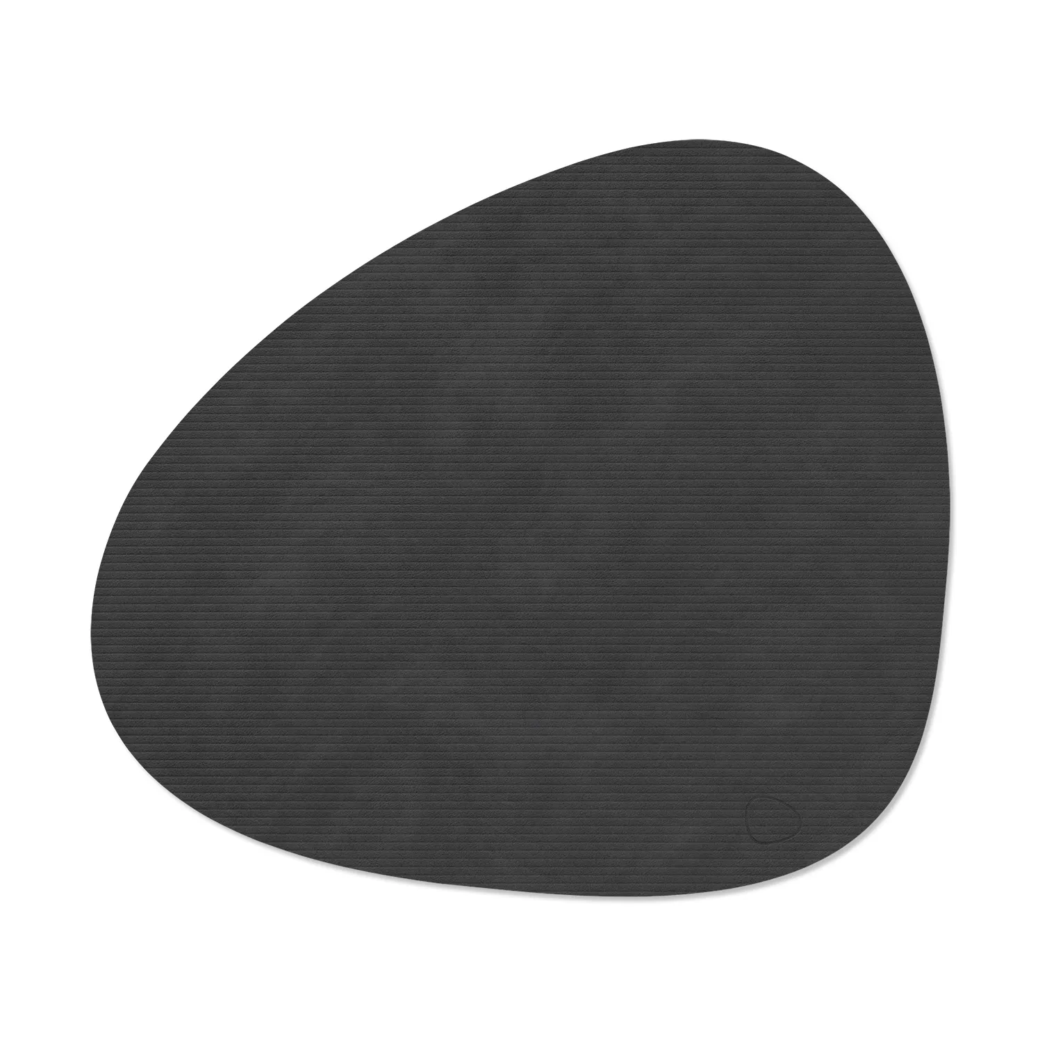 LIND DNA Set de table Corduroy curve L Black