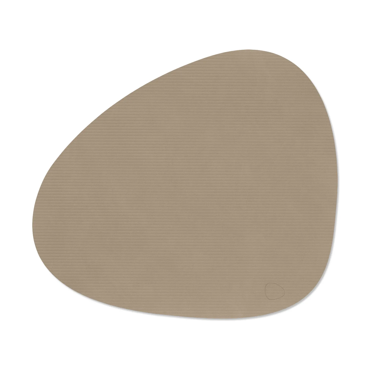LIND DNA Set de table Corduroy curve L Clay Brown