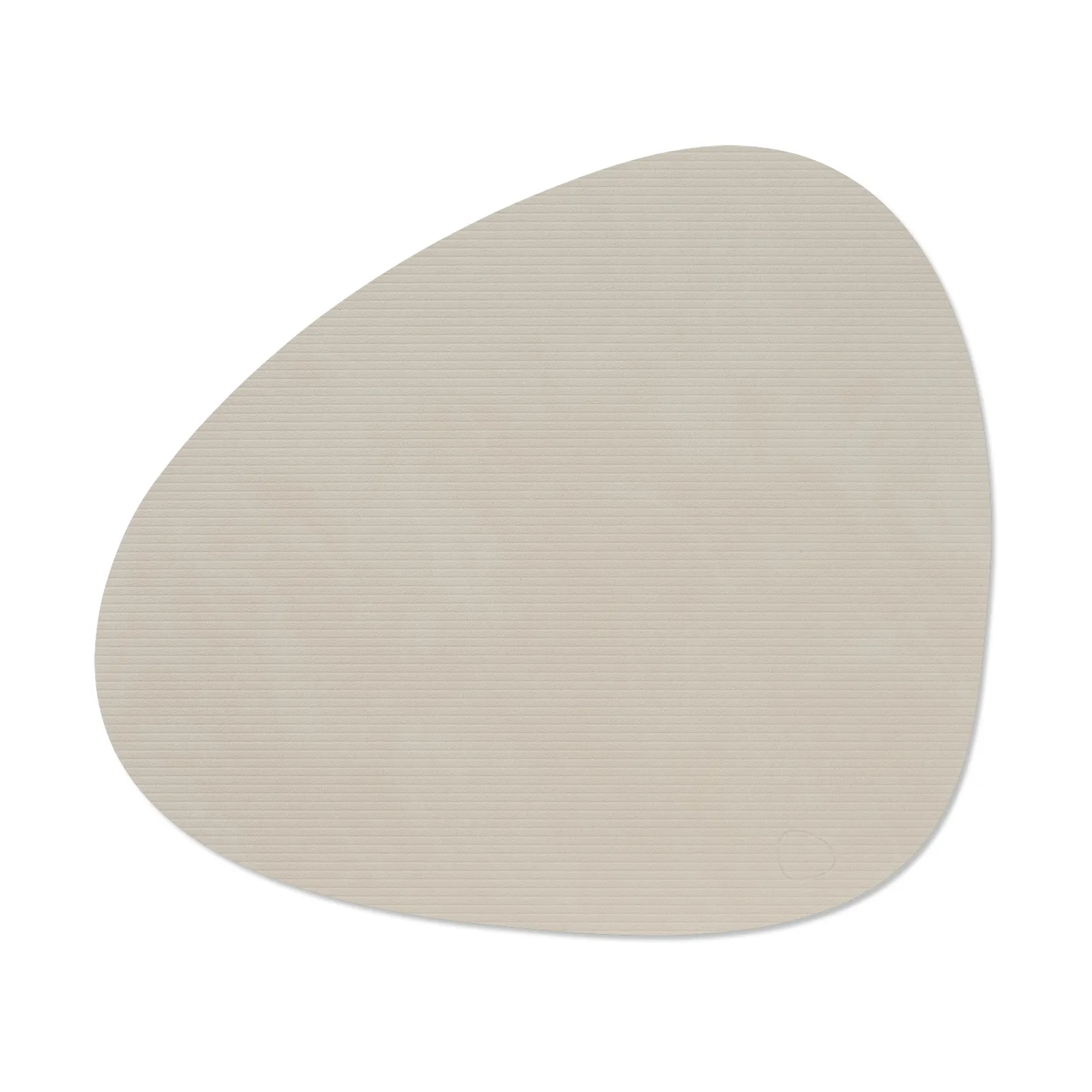 LIND DNA Set de table Corduroy curve L Oyster White